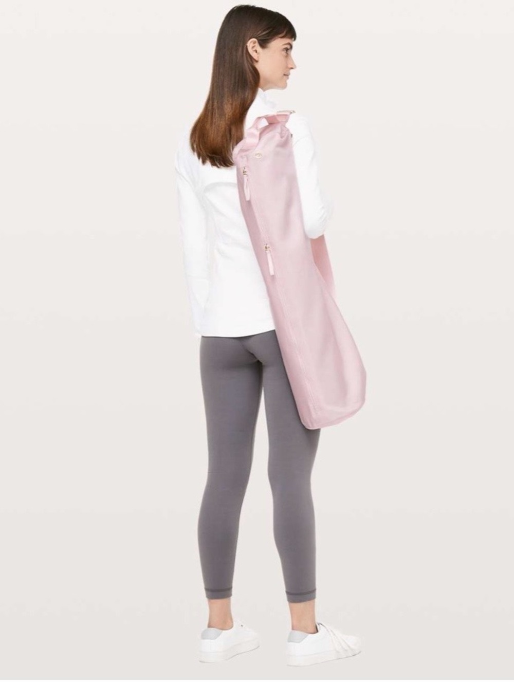 Lululemon‎ Get Rolling Yoga Mat Bag *17L *Misty Pink *NWT